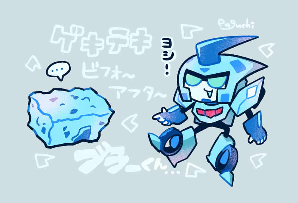 TFA:ブラー&ショックウェーブ&ロングアーム PA-CHU - Illustrations