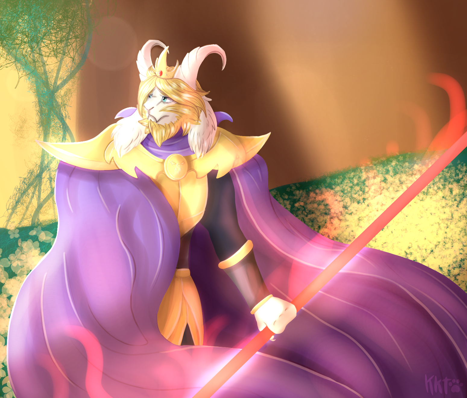 Asgore Dreemurr kokotiger - Illustrations ART street