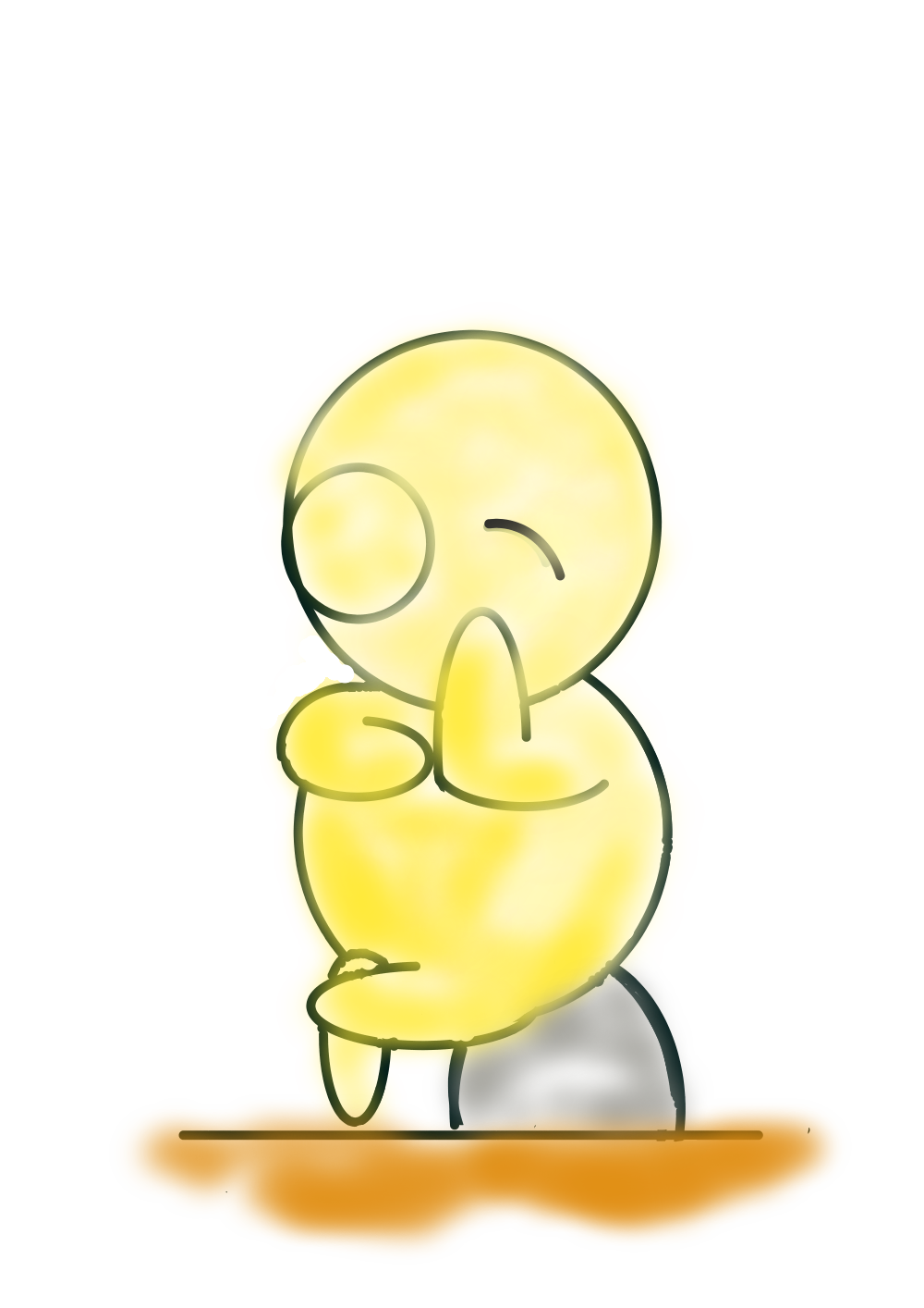 考える 人 たかやん イラスト Art Street アートストリート