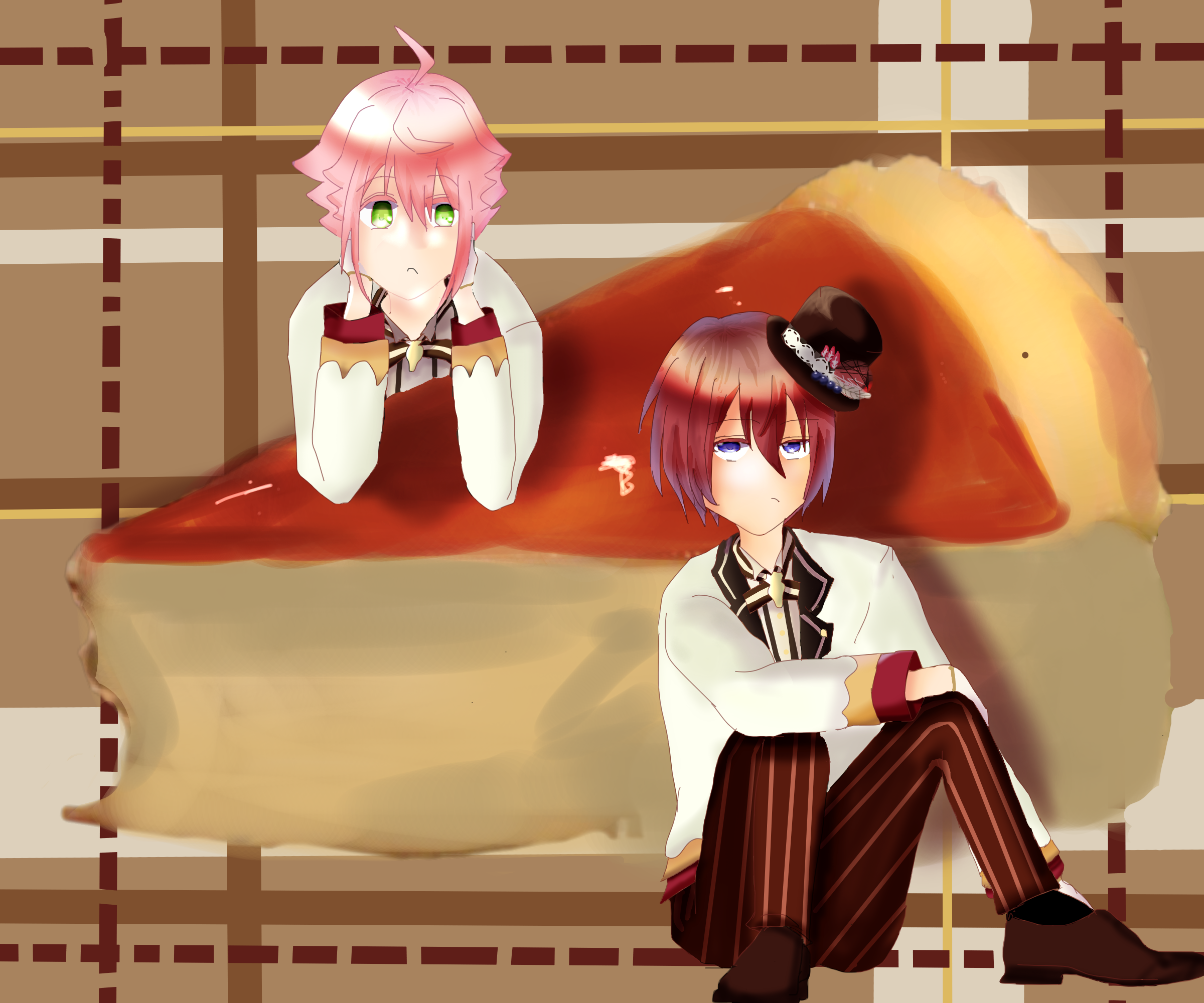 司くんと桃李ちゃん ぺぺ子 イラスト Art Street アートストリート