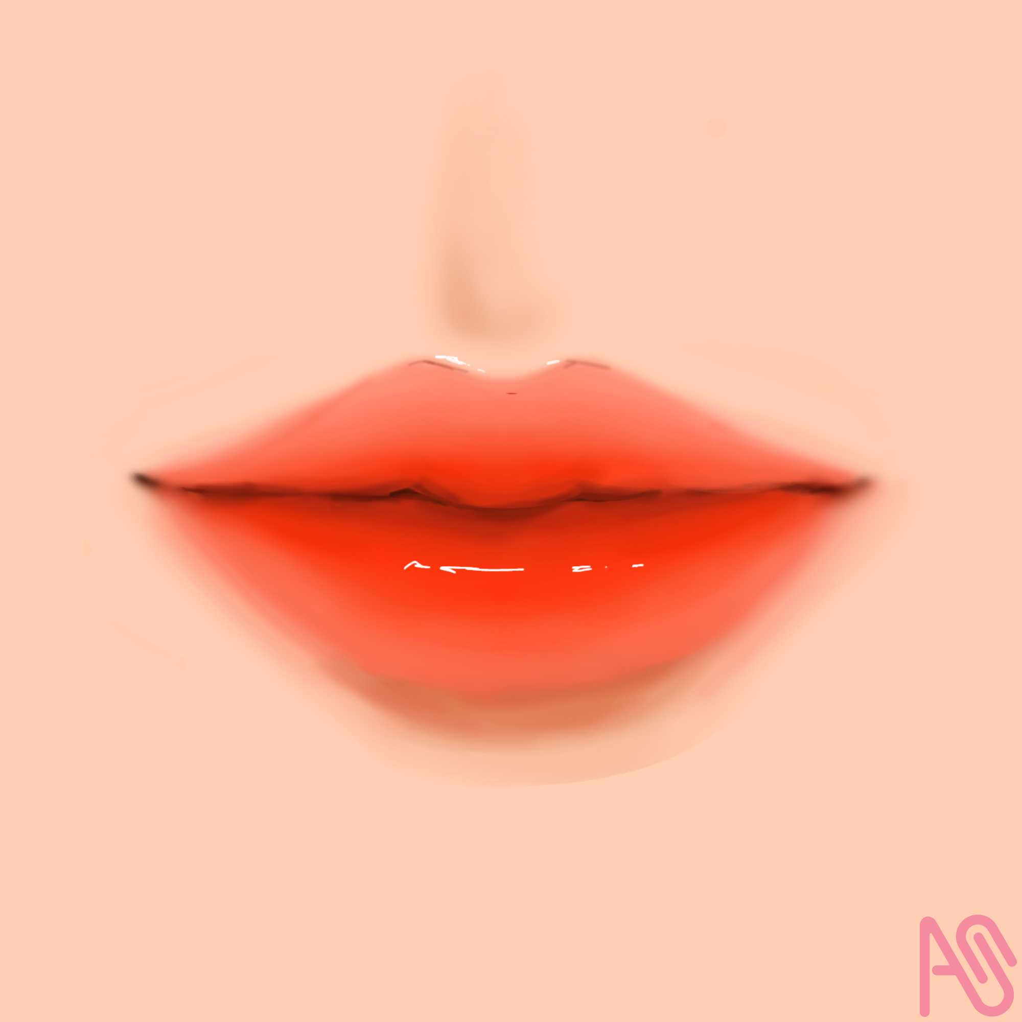 Lips Israt Illustrations ART street