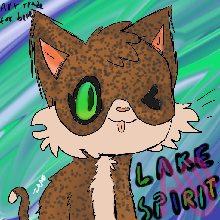 Art trade for Belle :3 Illust of Zer00