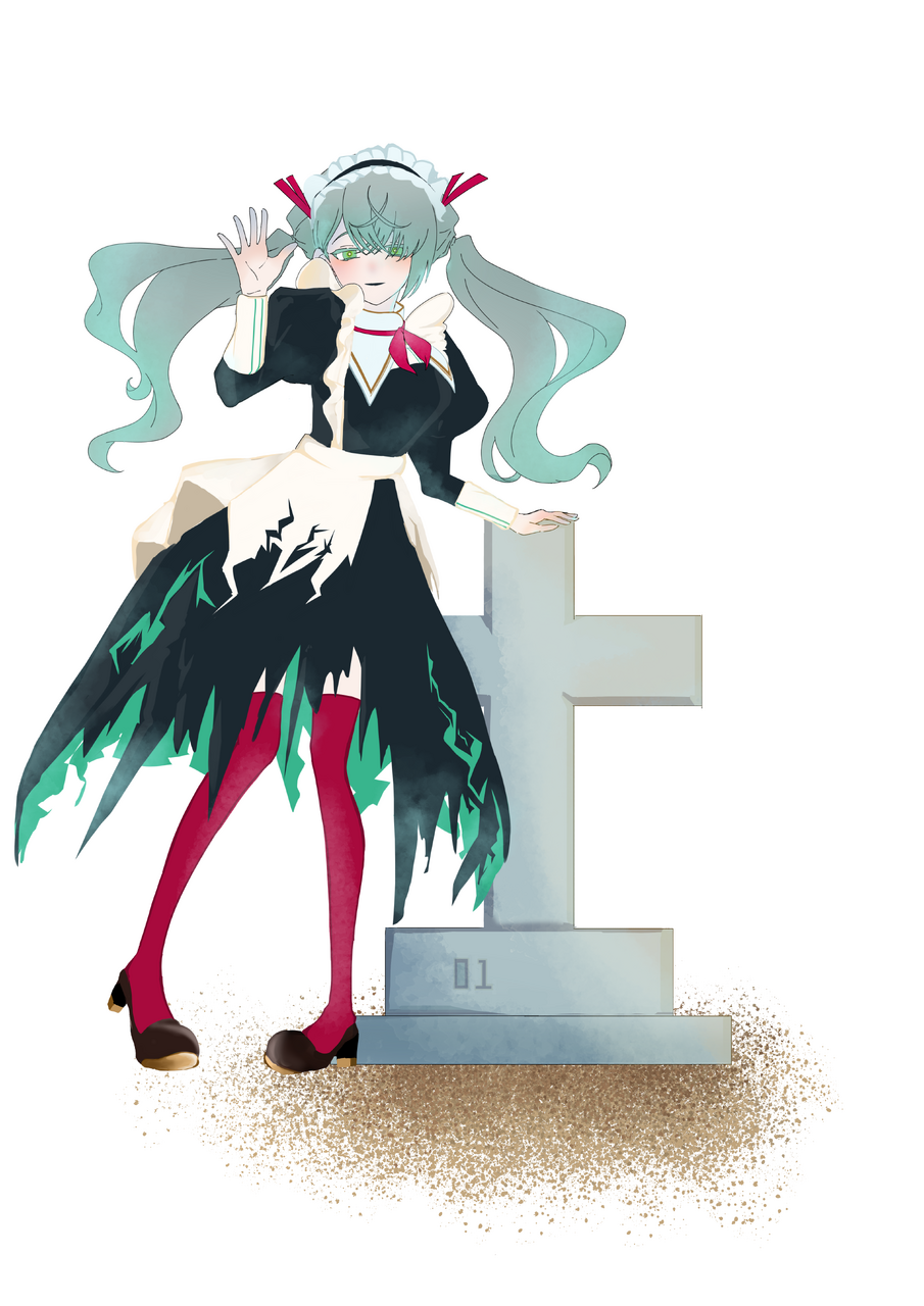 ✝️ Illust of 鮪納豆(108)#碧信者 medibangpaint hatsunemiku