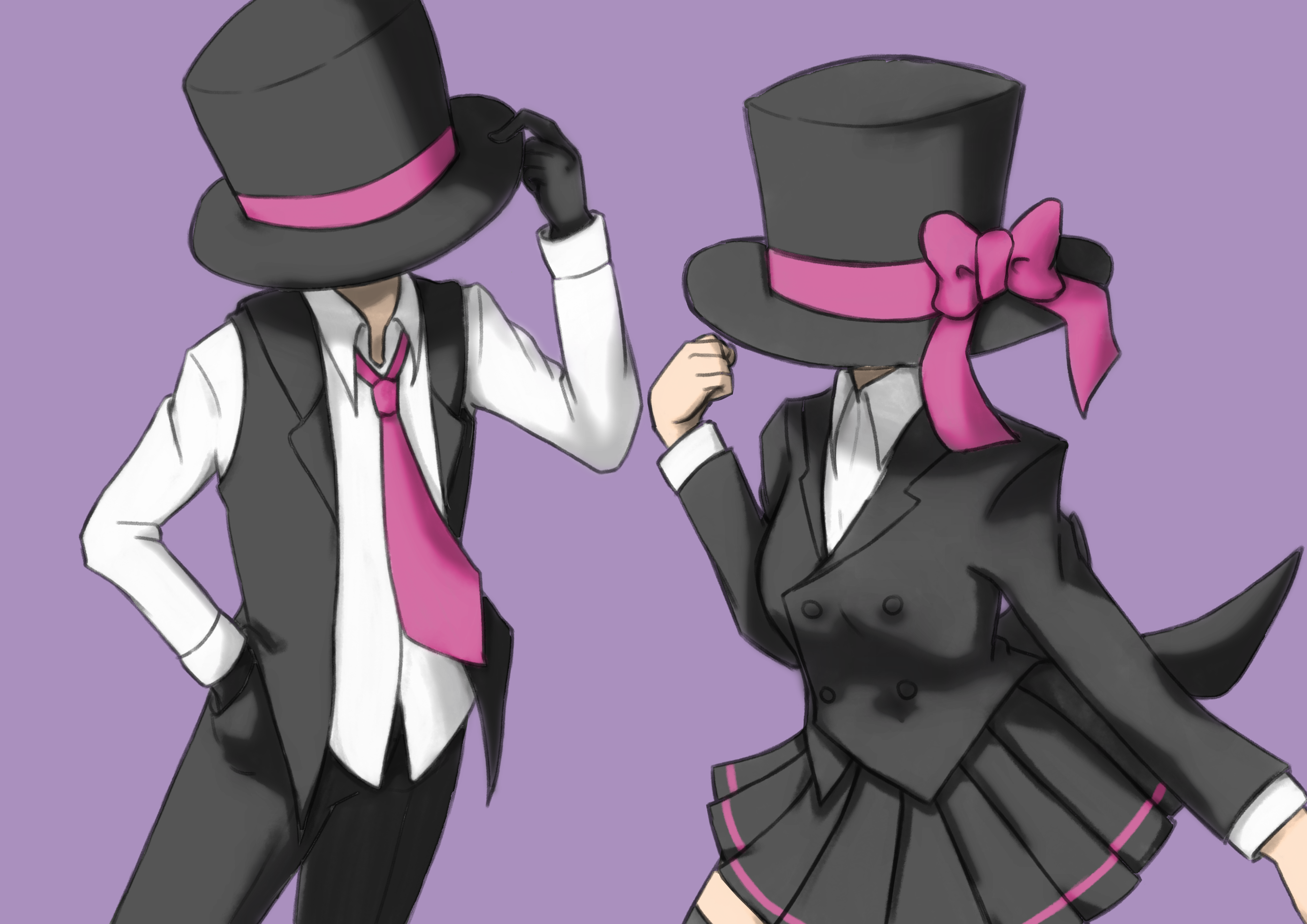 異形頭の双子 しろ イラスト Art Street アートストリート 異形頭の双子 しろ イラスト Art Street アートストリート