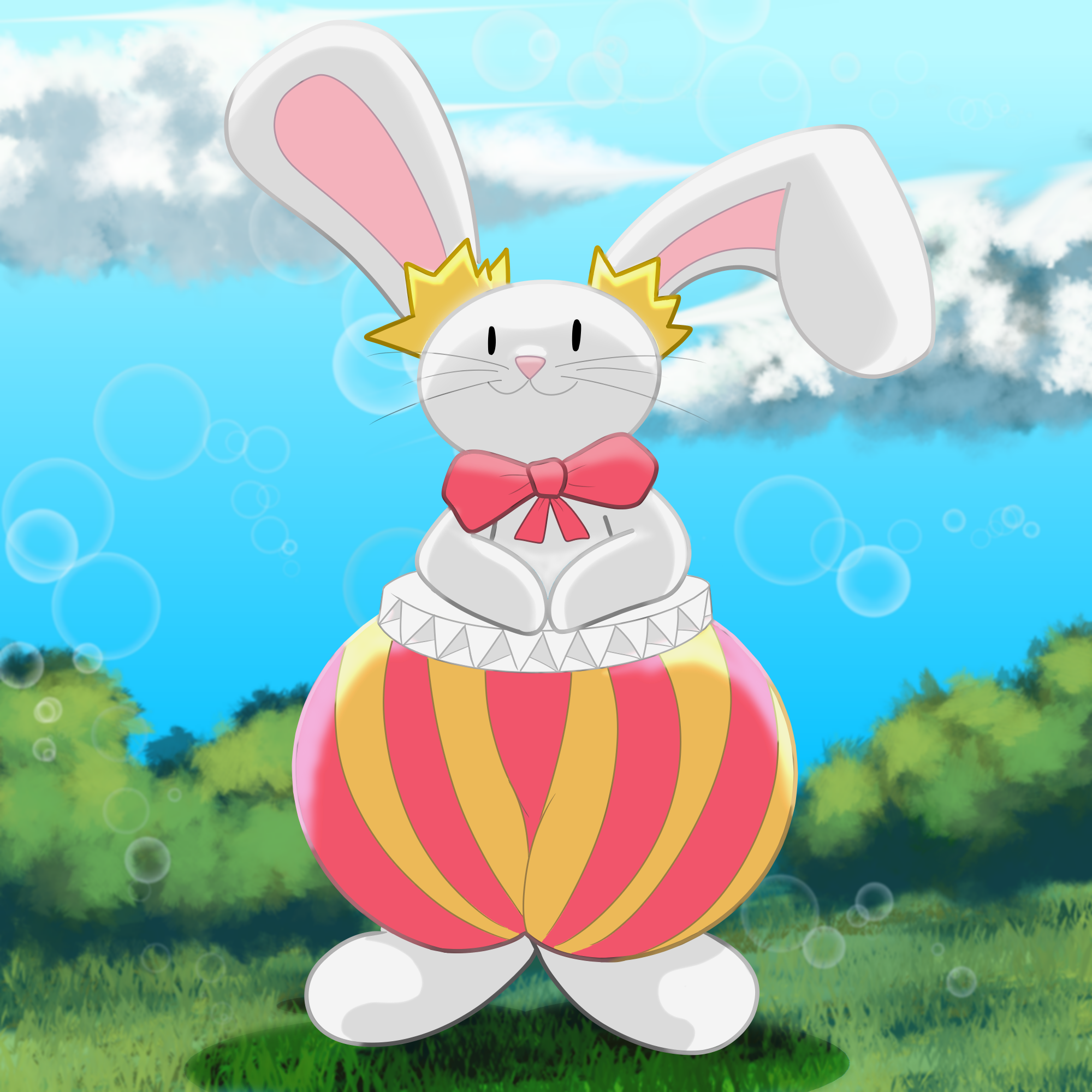 Tricky Cartoon Rabbit Tricky bunny Artii_3 - 插图 ART street
