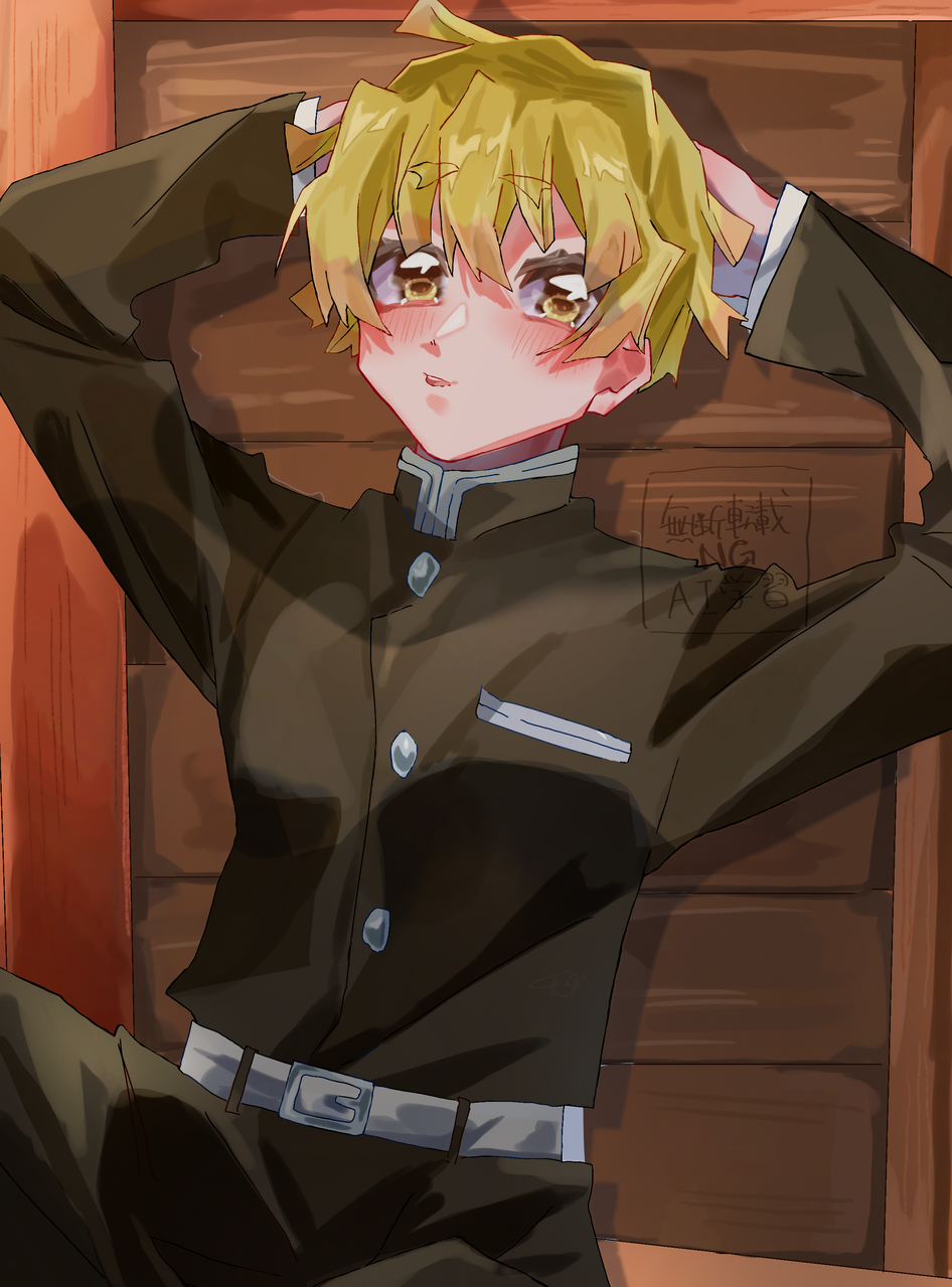 たそがれ。。💭 Illust of しゃむ illustration anime かっこいい boy kawaii KimetsunoYaiba AgatsumaZenitsu