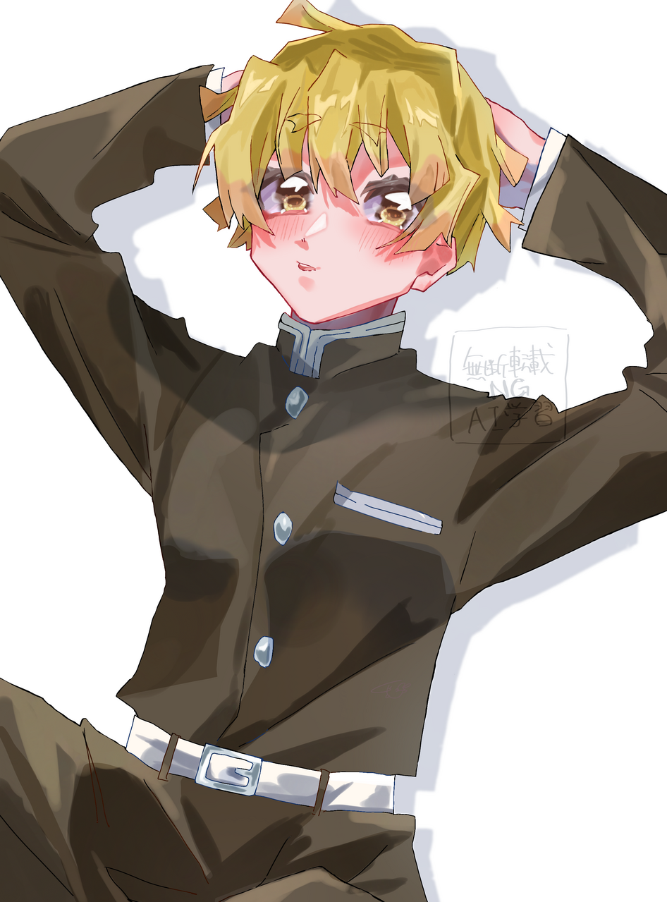 たそがれ。。💭 Illust of しゃむ illustration anime かっこいい boy kawaii KimetsunoYaiba AgatsumaZenitsu