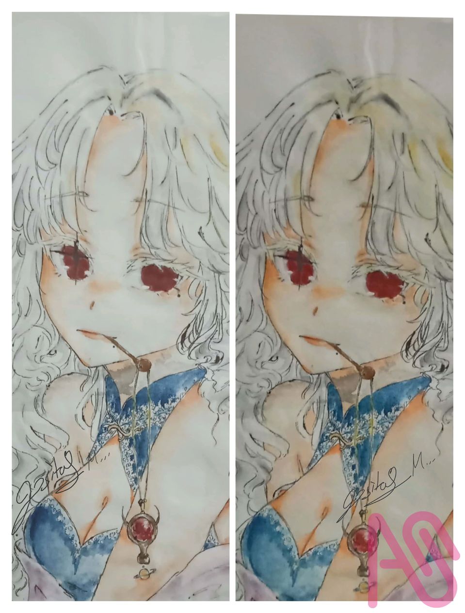 Long Yan (former saintess) Illust of ipsitawrites princess smoke Chinese cheongsam saintess Cigerette