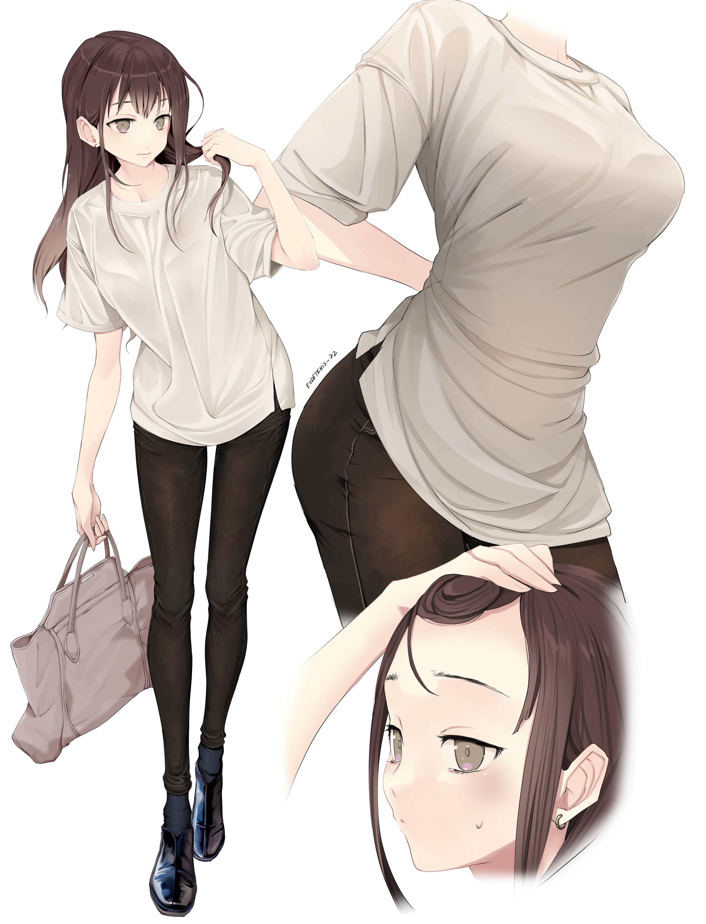 カジュアルな服装 Eudetenis イラスト Art Street アートストリート