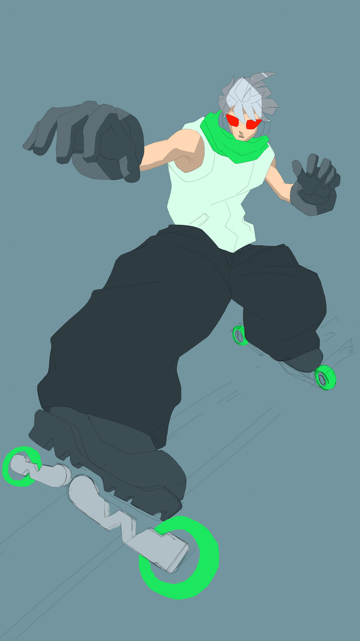 GET ENUF Illust of てっく illustration original boy oc ninja design Jsrf BRC