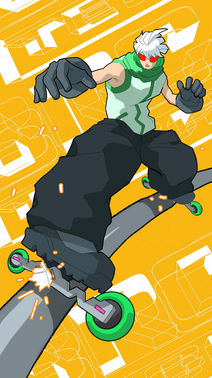 GET ENUF Illust of てっく illustration original boy oc ninja design Jsrf BRC