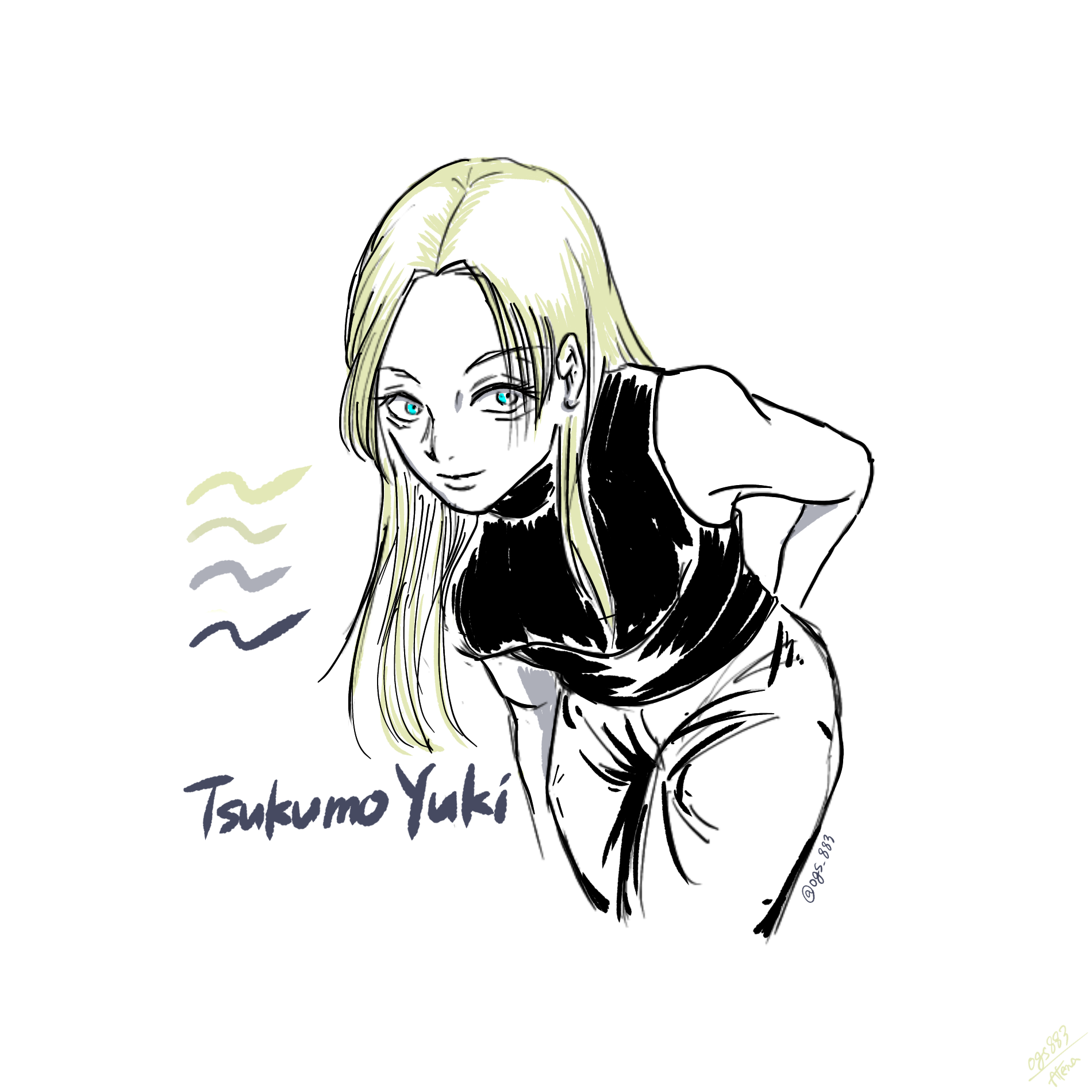 九十九由基-Tsukumo Yuki- あて - Illustrations ART street