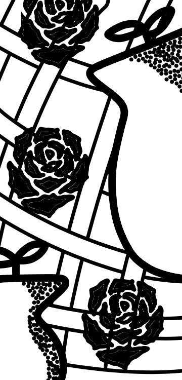 Standard Phone Wallpaper Black Roses バラ ふじや 哈妮 イラスト Art Street アートストリート Standard Phone Wallpaper Black Roses バラ ふじや 哈妮 イラスト Art Street アートストリート