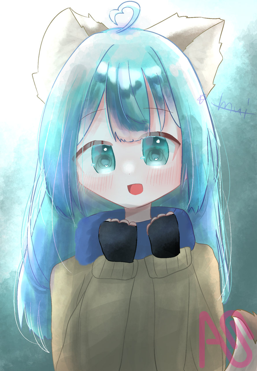 ふわふわ Illust of むいむぎ✌️😎✌️代選中‼️ girl 代理 Emo むぎ