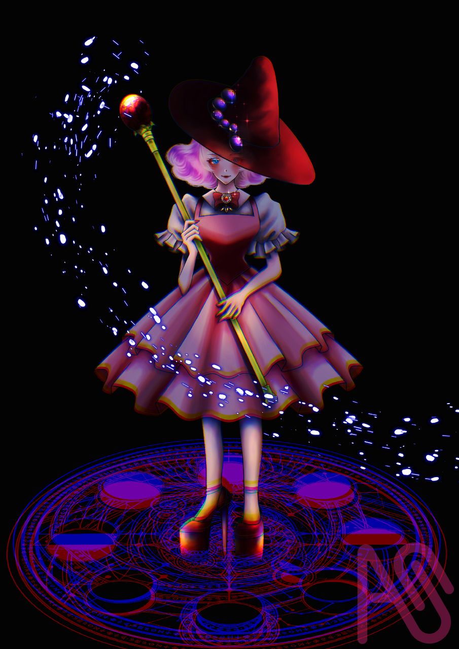 紅帽魔女 Illust of 熒惑星 witch girl CLIPSTUDIOPAINT illustration 魔法使い 電繪