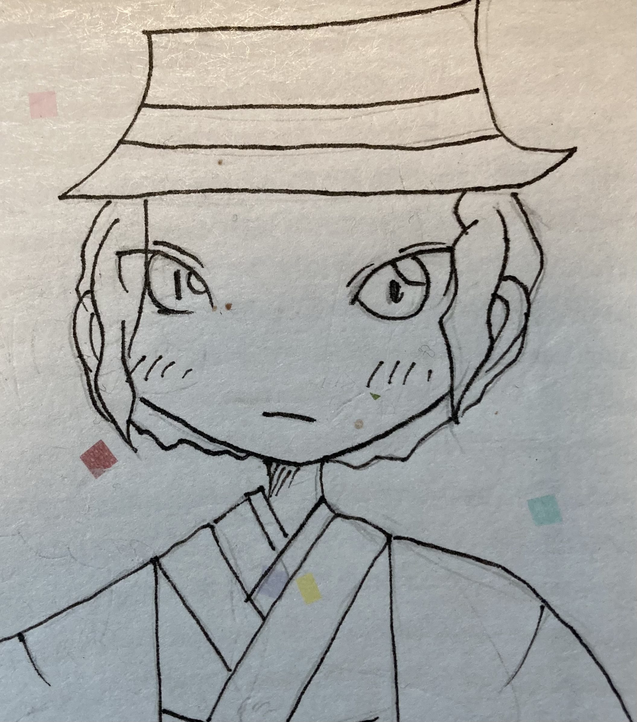 鬼滅の刃 ファンアート 手描きイラスト 鬼メンバー ひろか