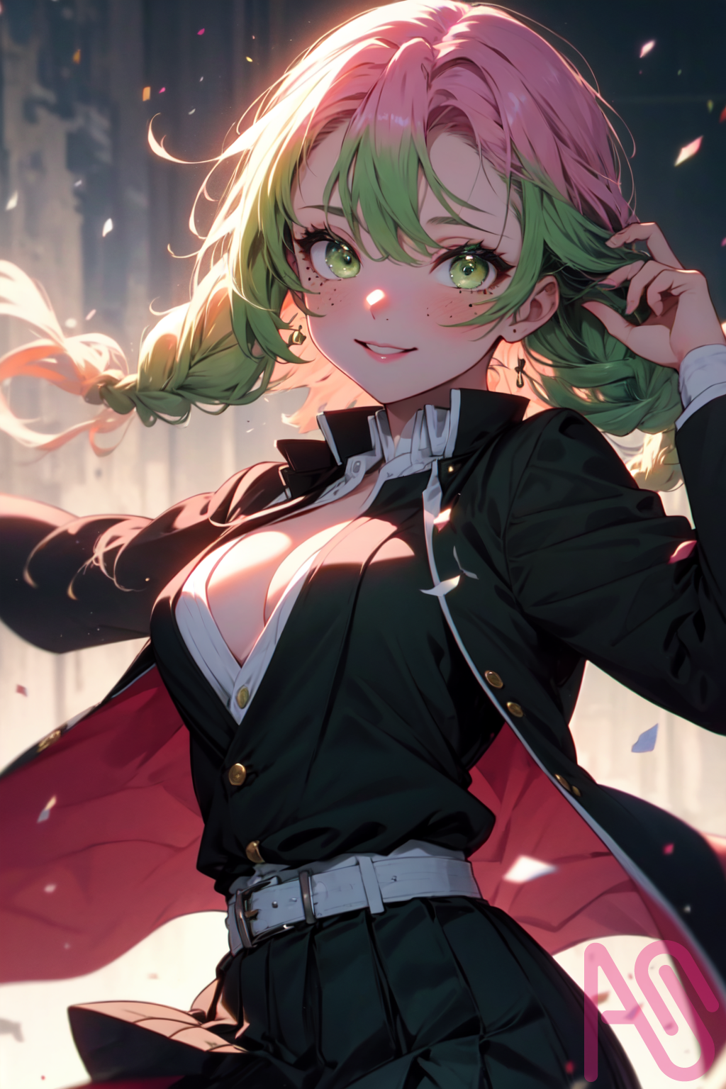 鬼滅の刃 甘露寺蜜璃 KK_AIart - Illustrations ART street