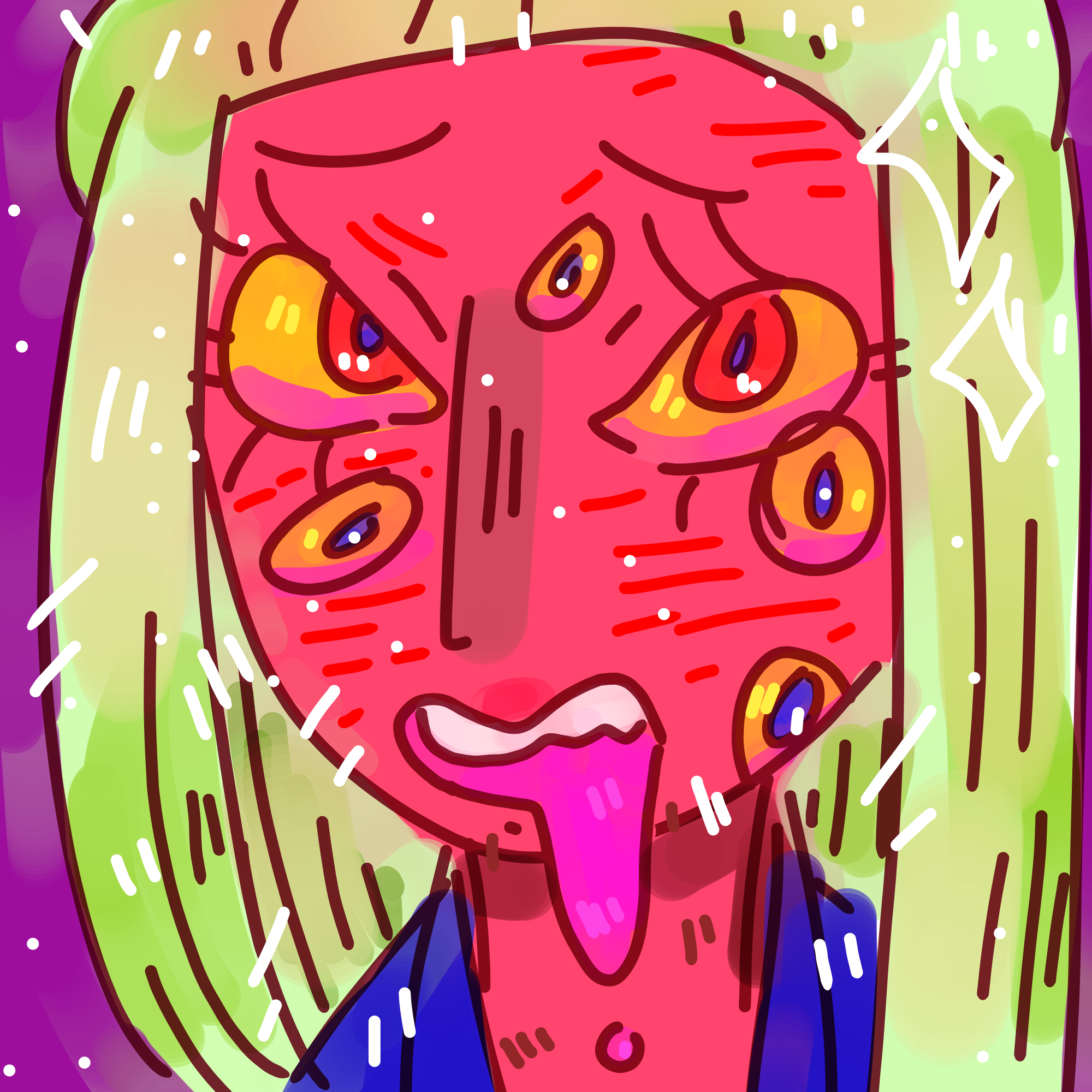 "you make me sick" rain Illustrations ART street