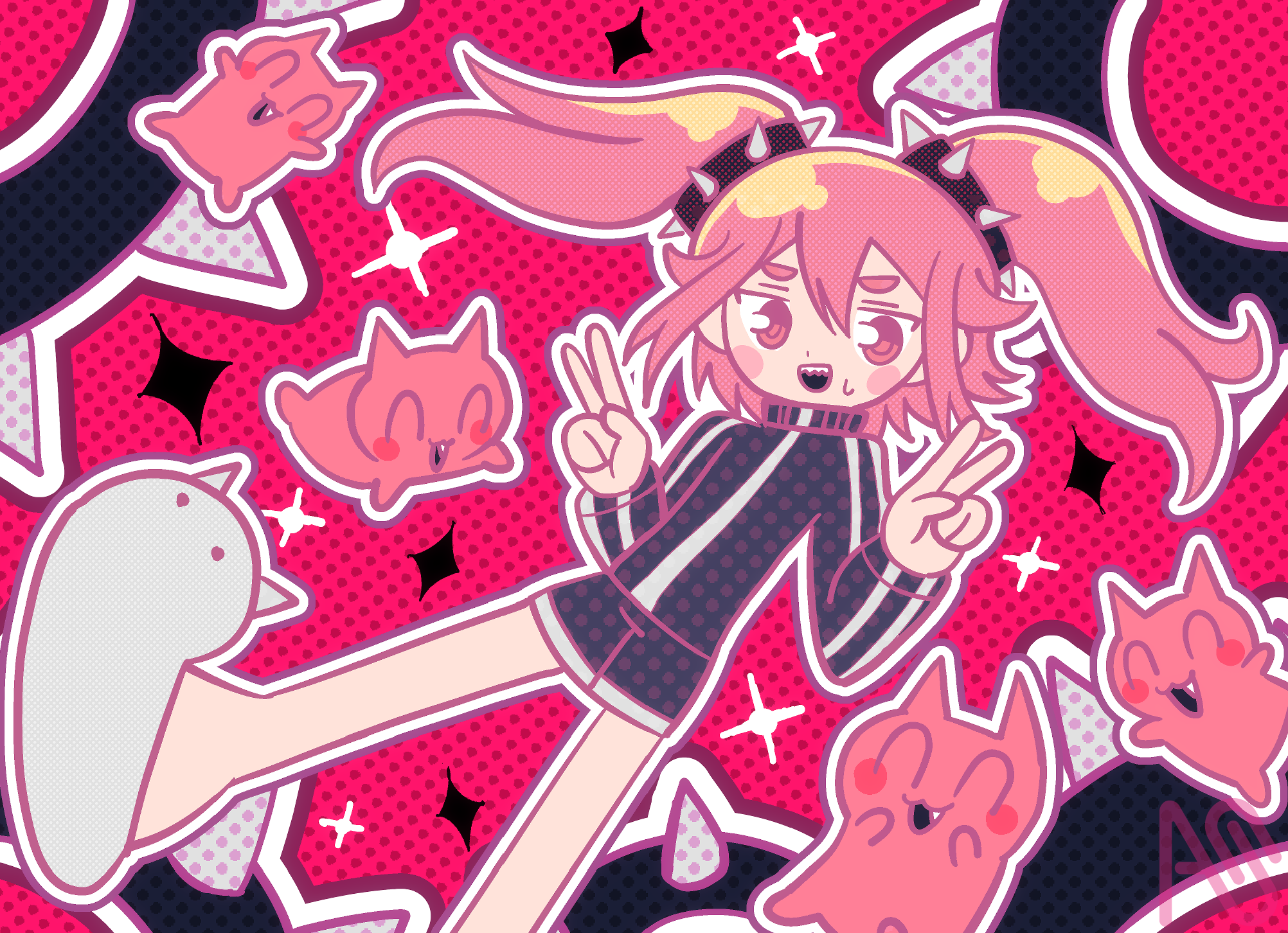 混沌と山田 あず - Illustrations ART street