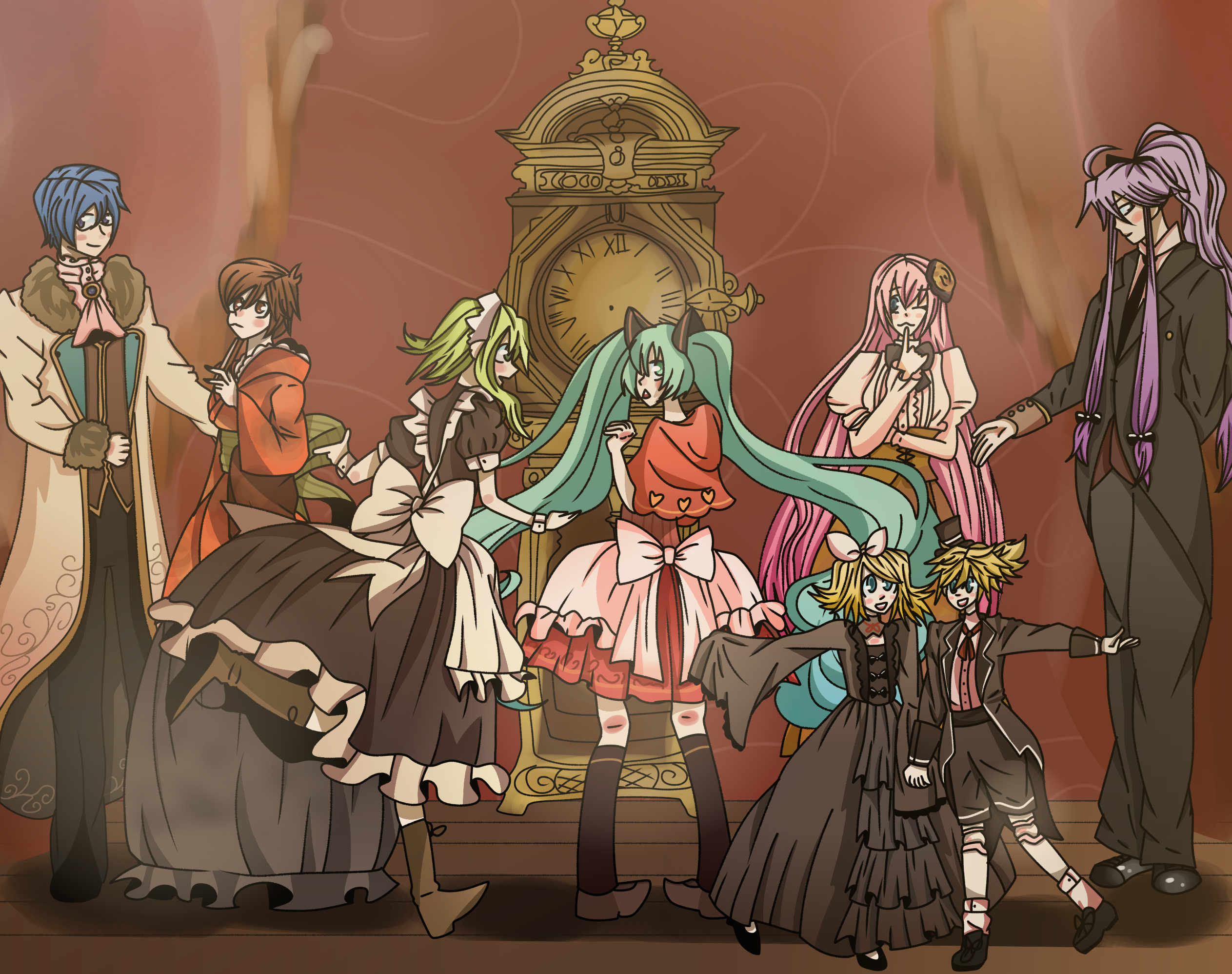 Bad end night fanart Rose and thornes - イラスト ART street