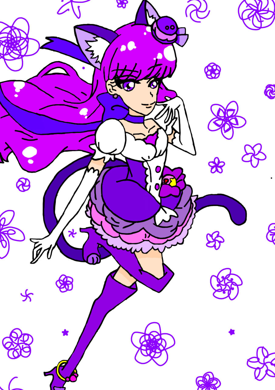 キラキラプリキュアアラモードキュアマカロン ハニーワークス Illustrations Art Street