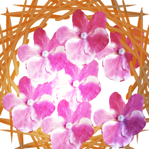 紫陽花リース Mi イラスト Art Street アートストリート