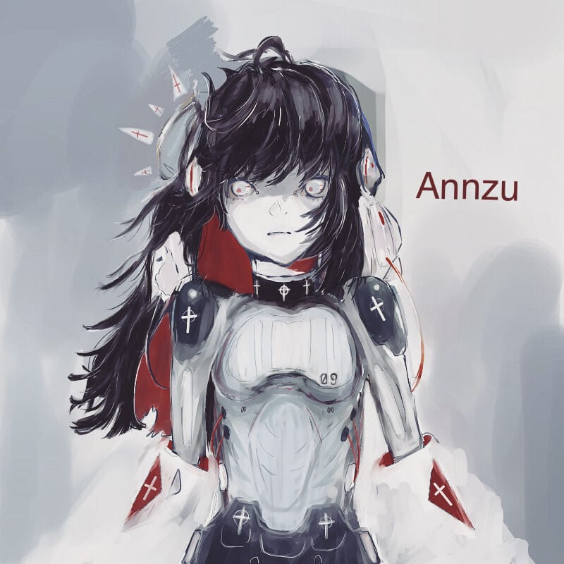 機械少女 Annzu Illustrations Art Street