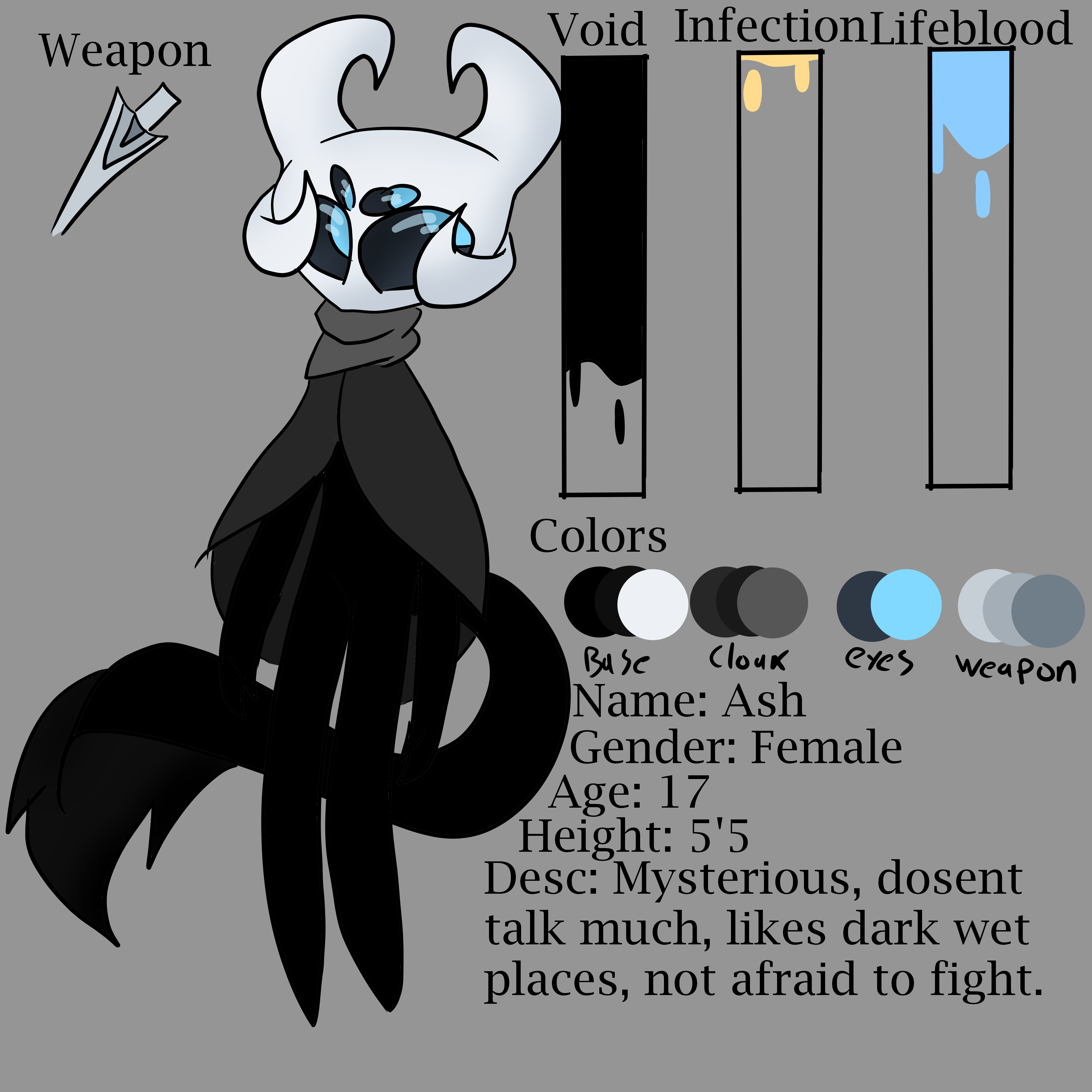 Ash ref sheet Ash3rrrr - Illustrations ART street