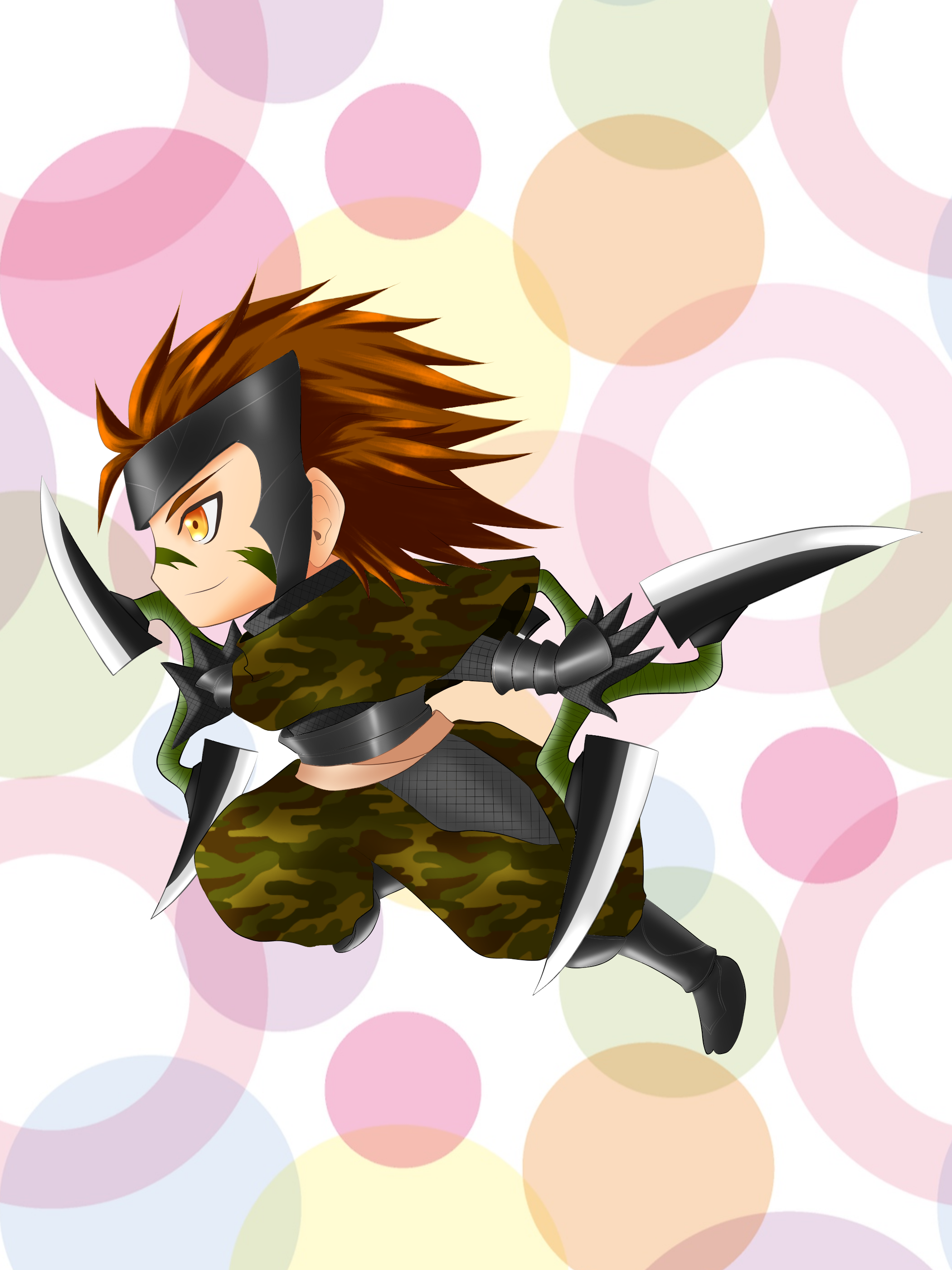 猿飛佐助 黄龍 Illustrations Art Street