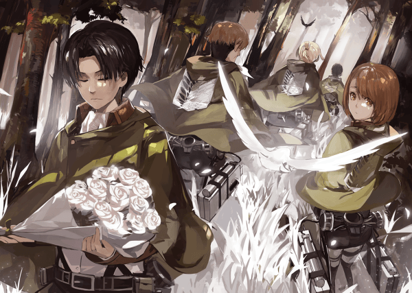 進撃の巨人と銀魂好きな人いますか どっちかだけでもいいです まいくろばす S Topic Art Street