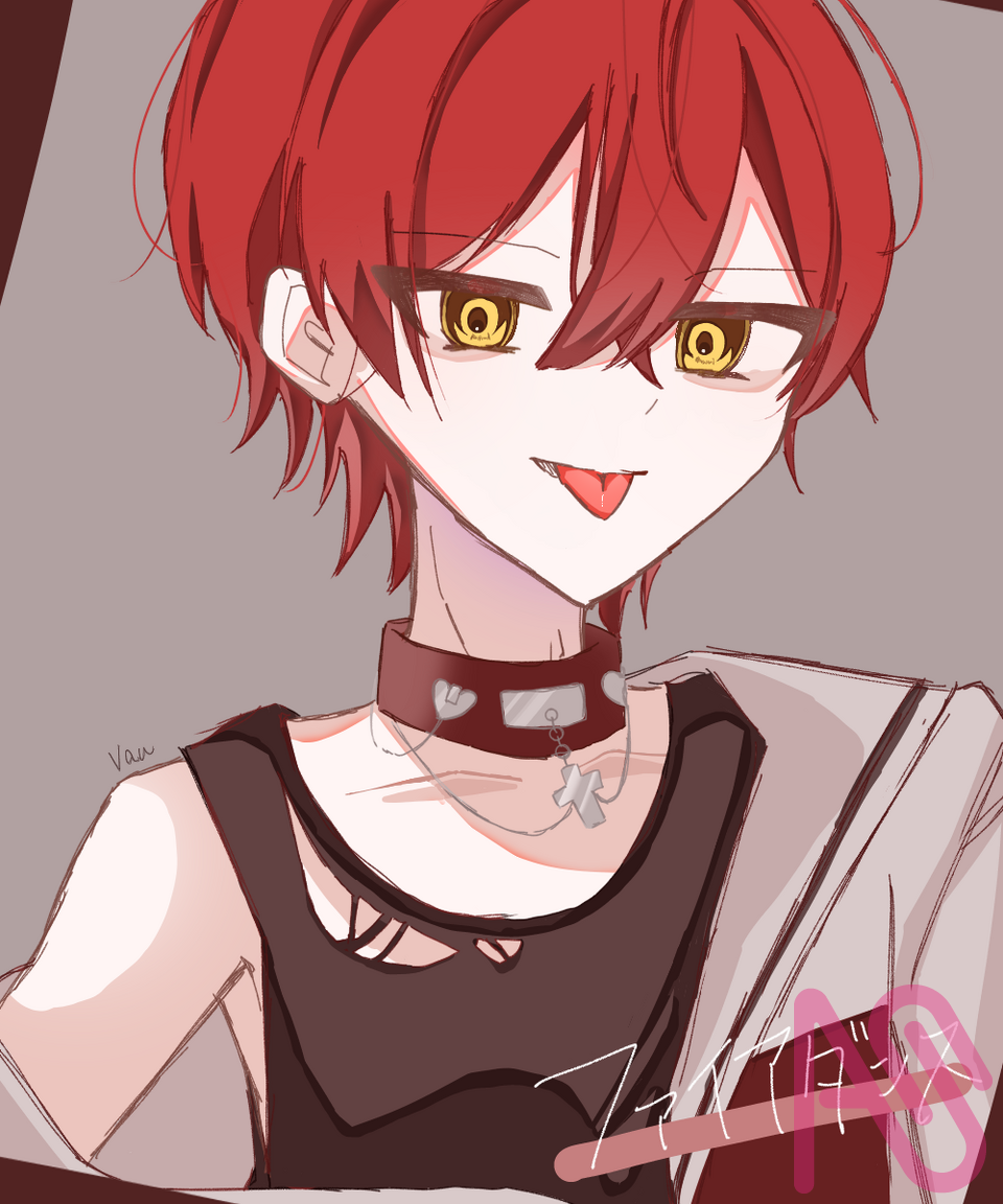 フ ァ イ ア ダ ン ス Illust of まっちゃ  🍵 💫 ☯️ / 🥛 🍒 歌みた 騎士X ばぁうくん ファイアダンス