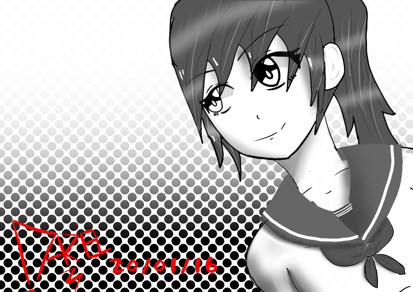 First Draw on MediBang DSMO23 Illustrations ART street