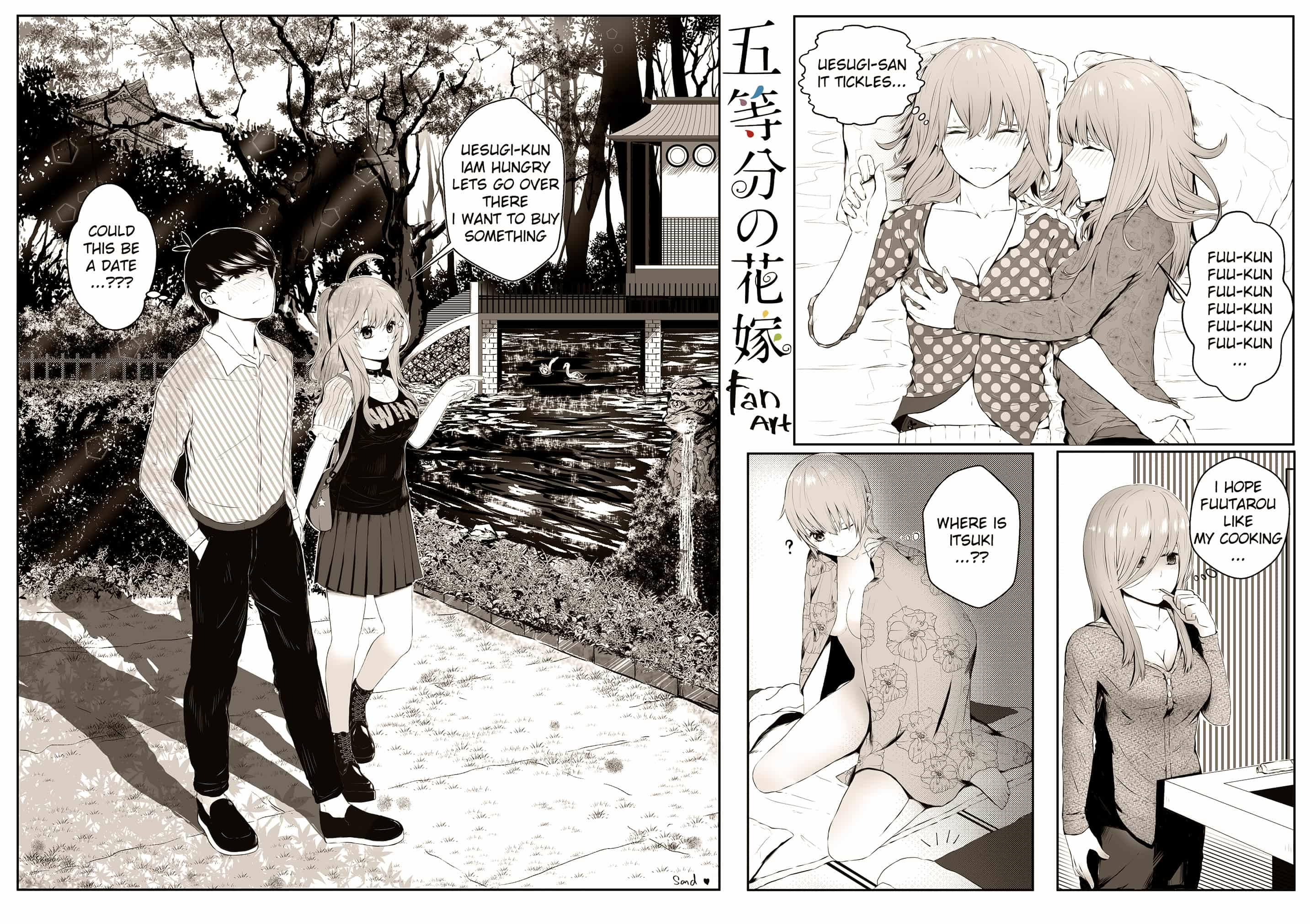Go-Toubun fan art sandland - Illustrations ART street