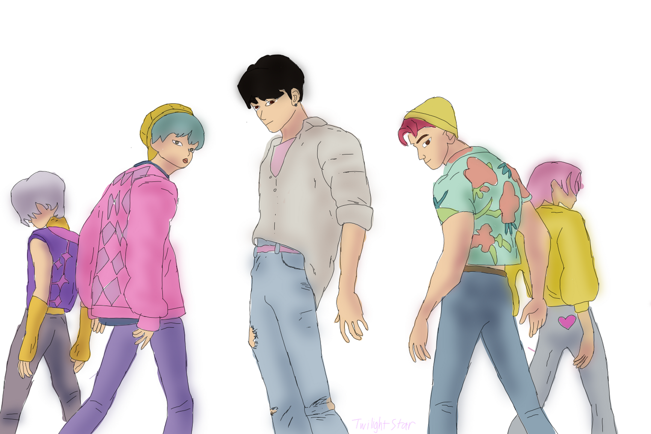 Saja Boys - K-Pop Demon Hunters Illust of TwilightStar romance mystery medibangpaint Kpop baby Abby Jinu SajaBoys KpopDemonHunters Saja