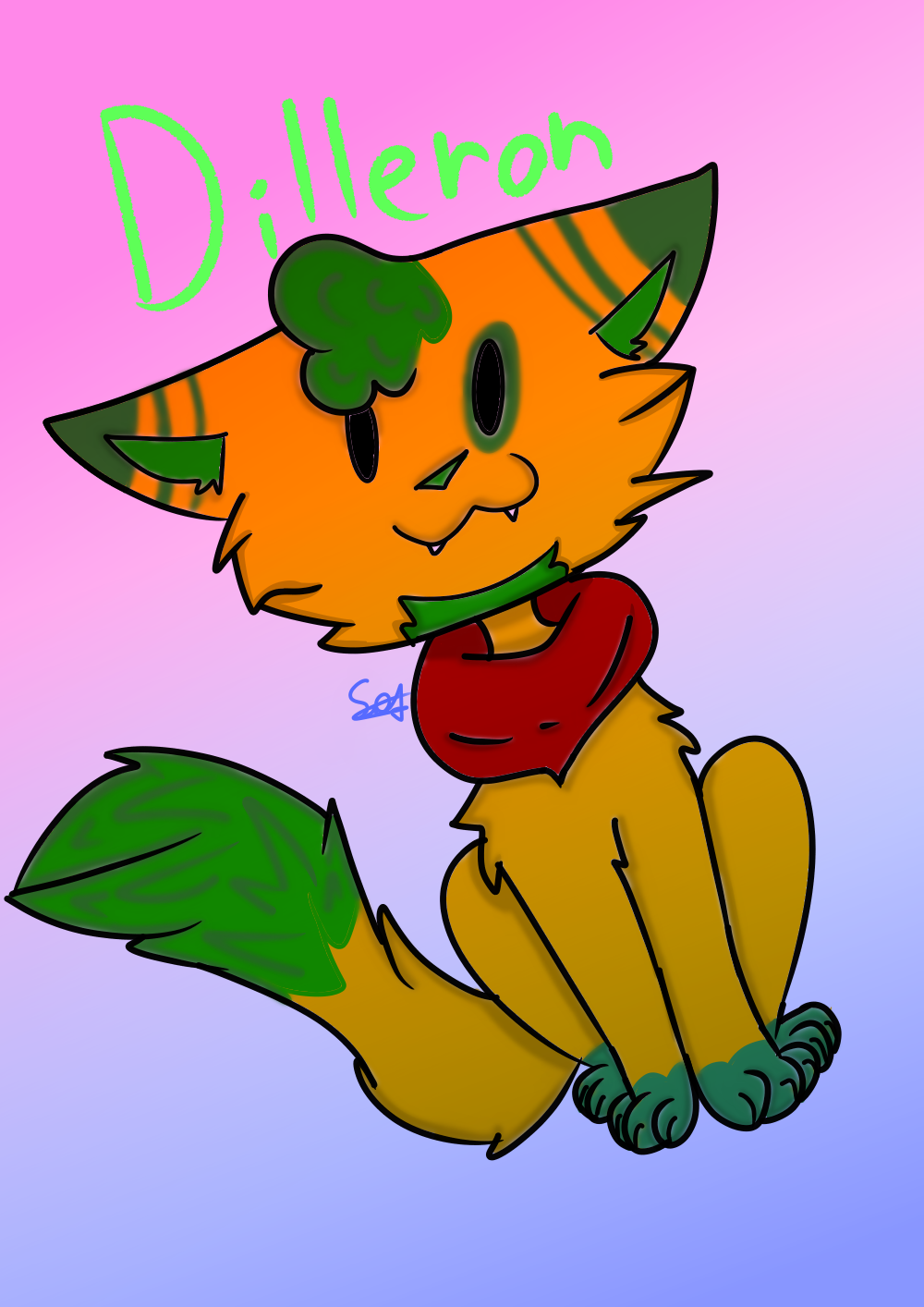 Диллерон:3 Сама придумала окрас/ Dilleron:3 ＄ †êҰҞã:3 - 插图 ART street
