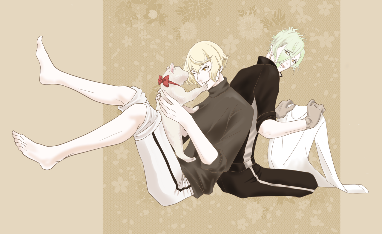 内番タイム 山葵色 Illustrations Art Street