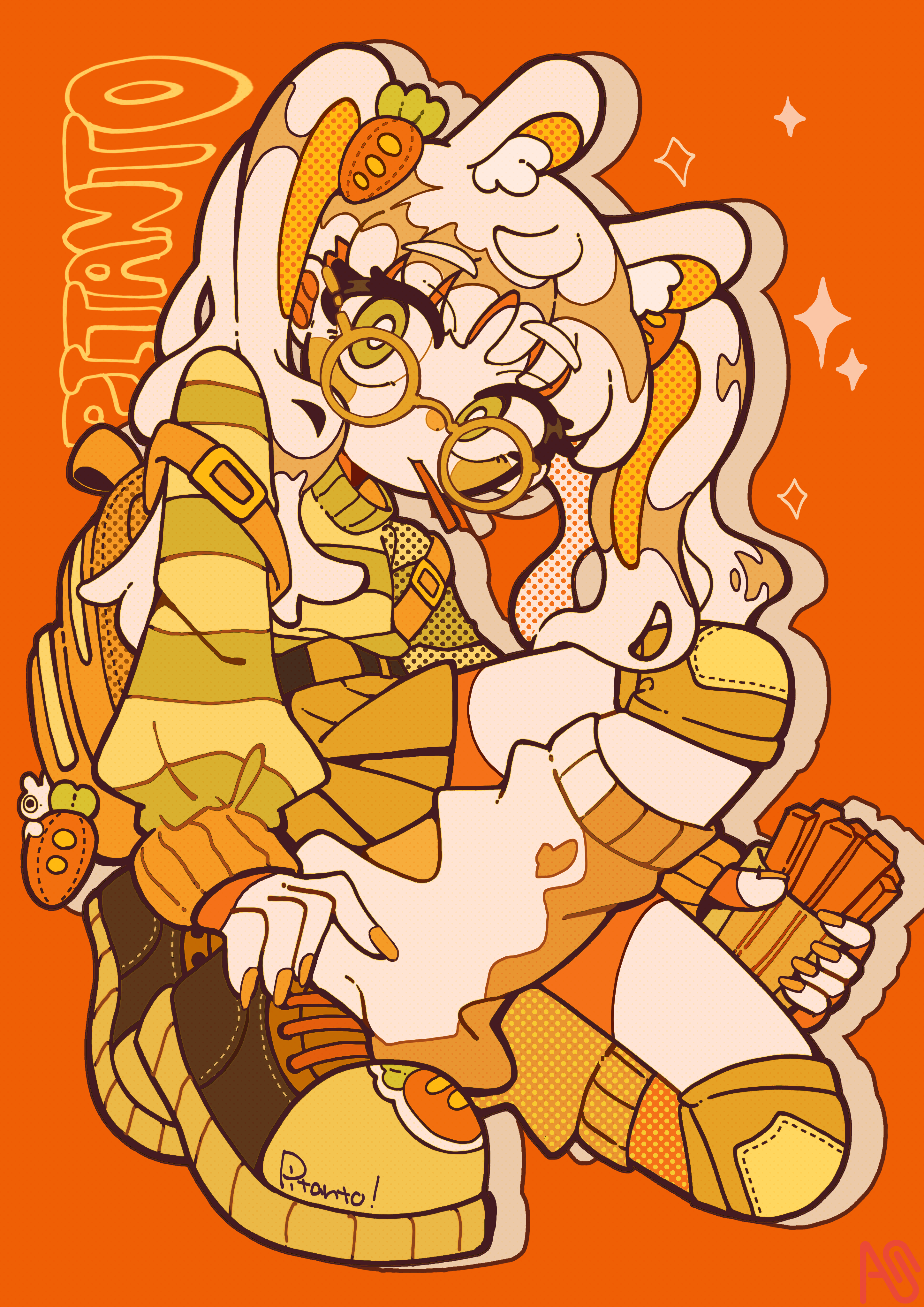 🐇🥕 ぴたんと - Illustrations ART street