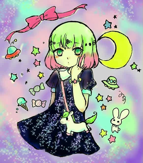 ゆめかわいく 1ic0ric3 イラスト Art Street アートストリート