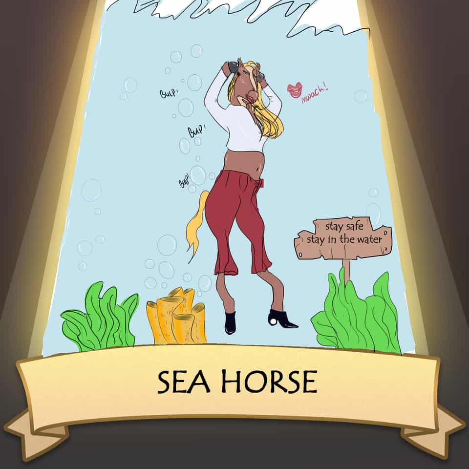 Sea Horse Hartin イラスト Art Street アートストリート