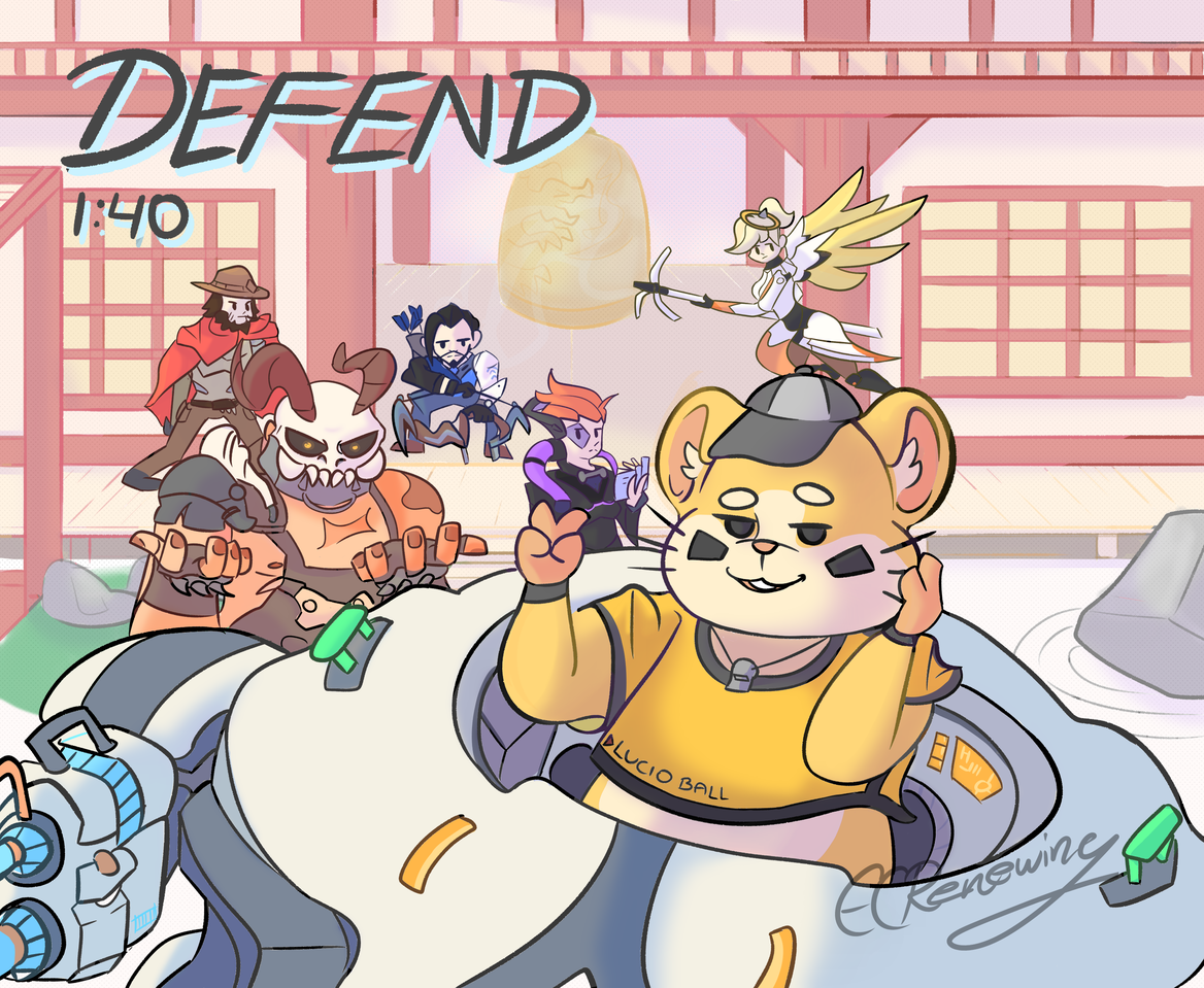 When You Pick No Shield On Hanamura Ecrenewing イラスト Art Street アートストリート