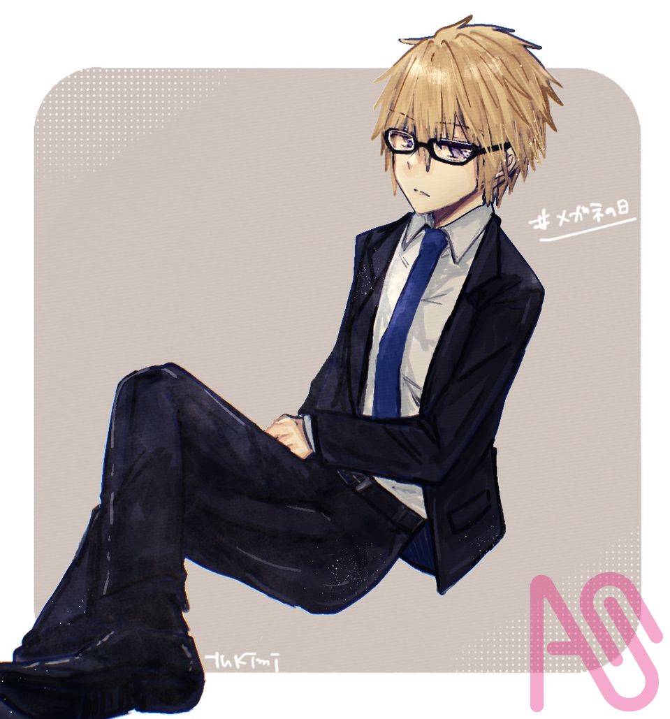 メガネの日 Illust of 月見 fanfic glasses メガネの日