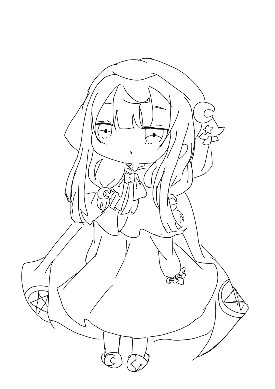 フリー線画 やたのかがみ Illustrations Art Street