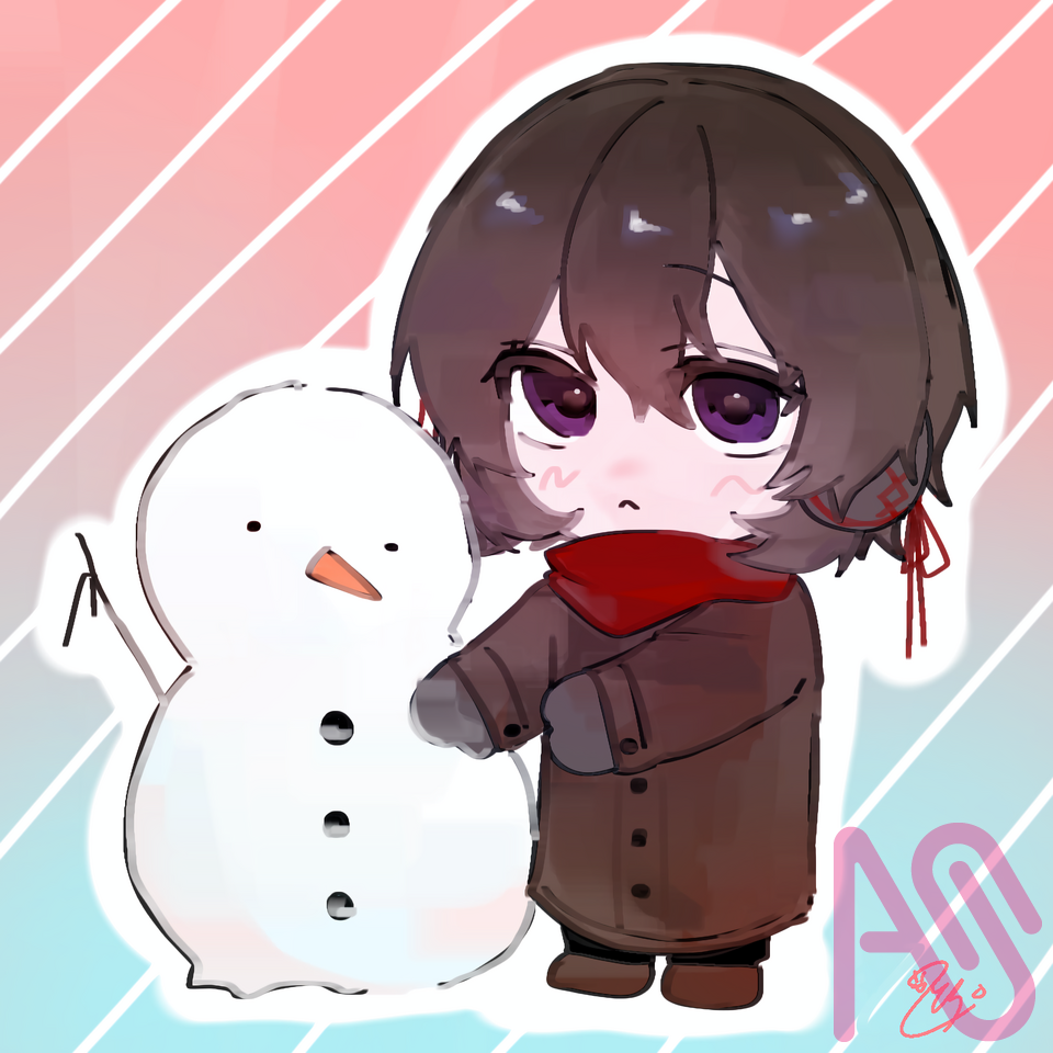 冬！！ Illust of ことろ。 girl impasto chibi digital winter 代理 ことろあーと