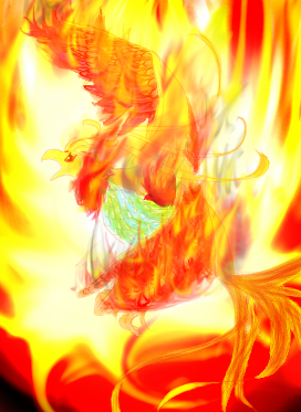 不死鳥 O O イラスト Art Street アートストリート