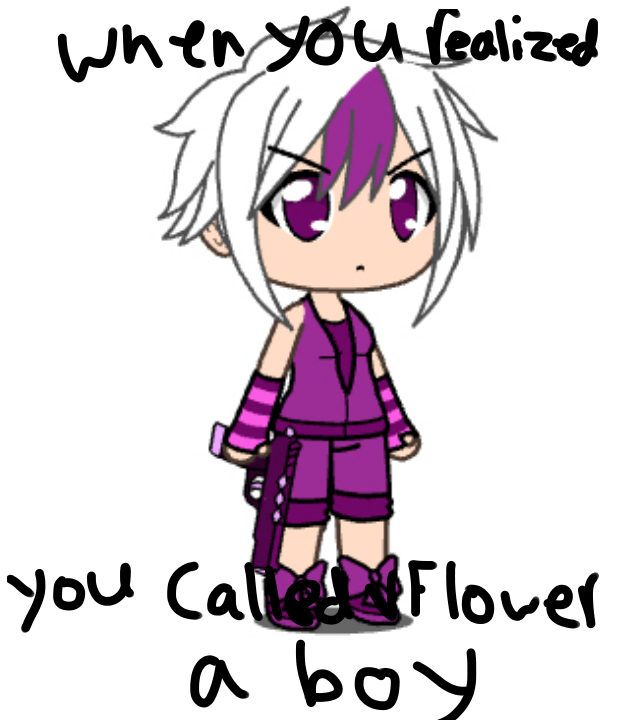 when you call VFlower a boy Nebulaera Illustrations ART street