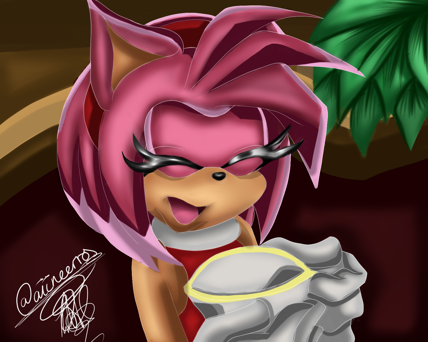 Amyページ Amy Rose redraw sonic x ep 52 aceaiineeros - Illustrations