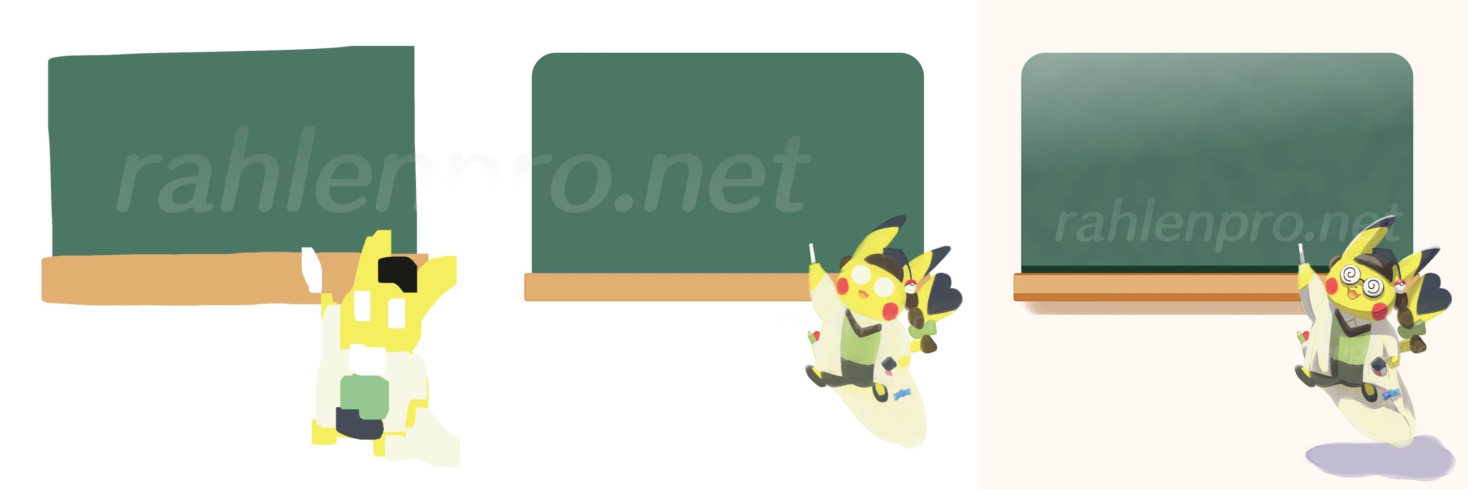 ドクター ピカチュウ ラーレン Illustrations Art Street