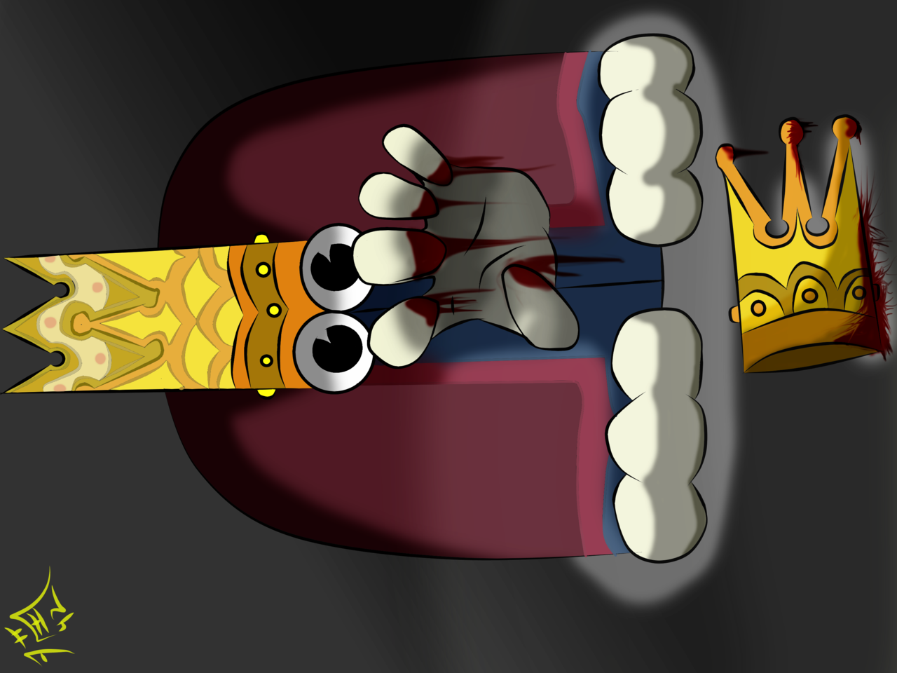 Double King Fan Loco Juan Illustrations Art Street