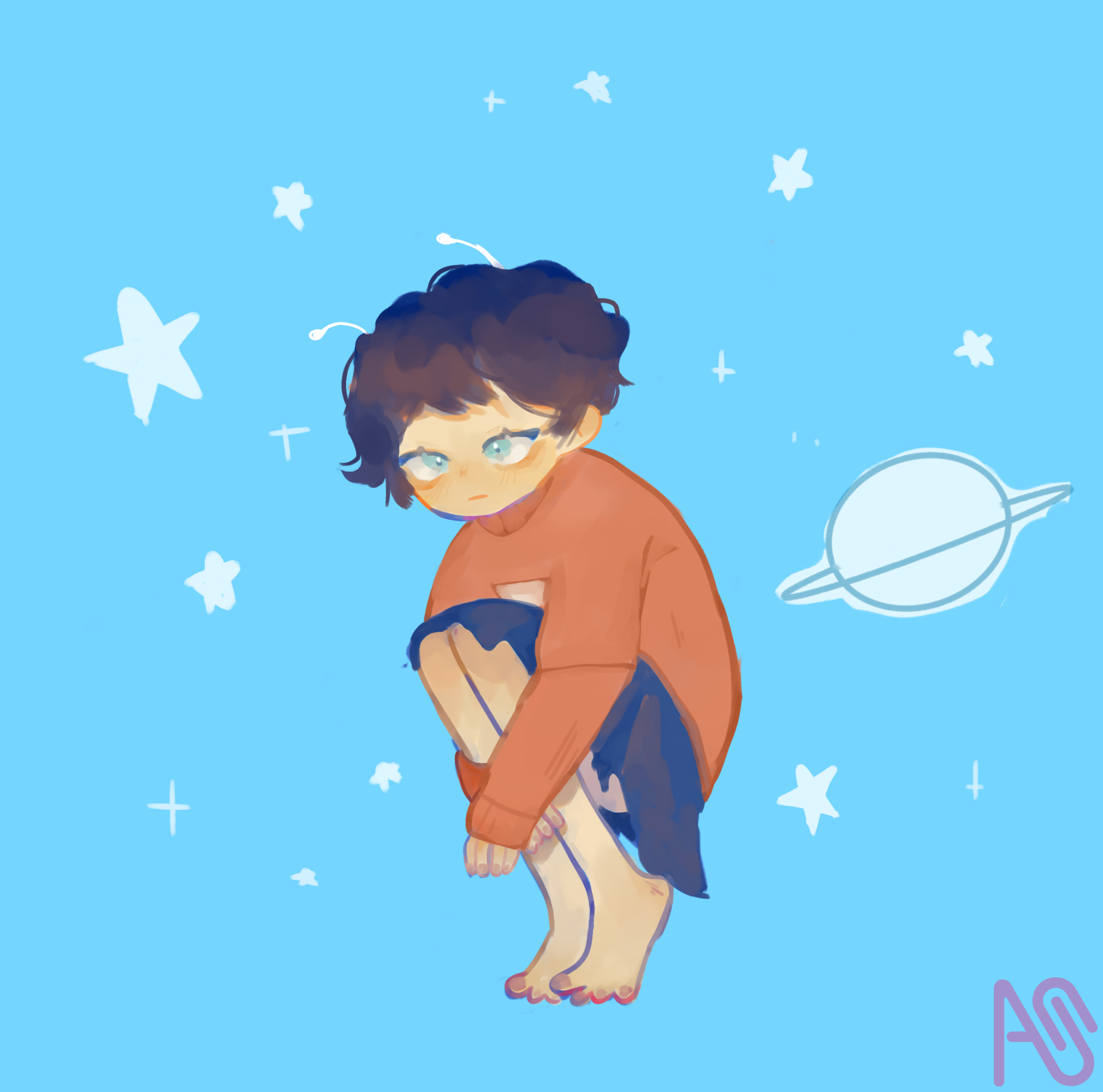 惑星ループ 杉本 アオミ 插图 ART street