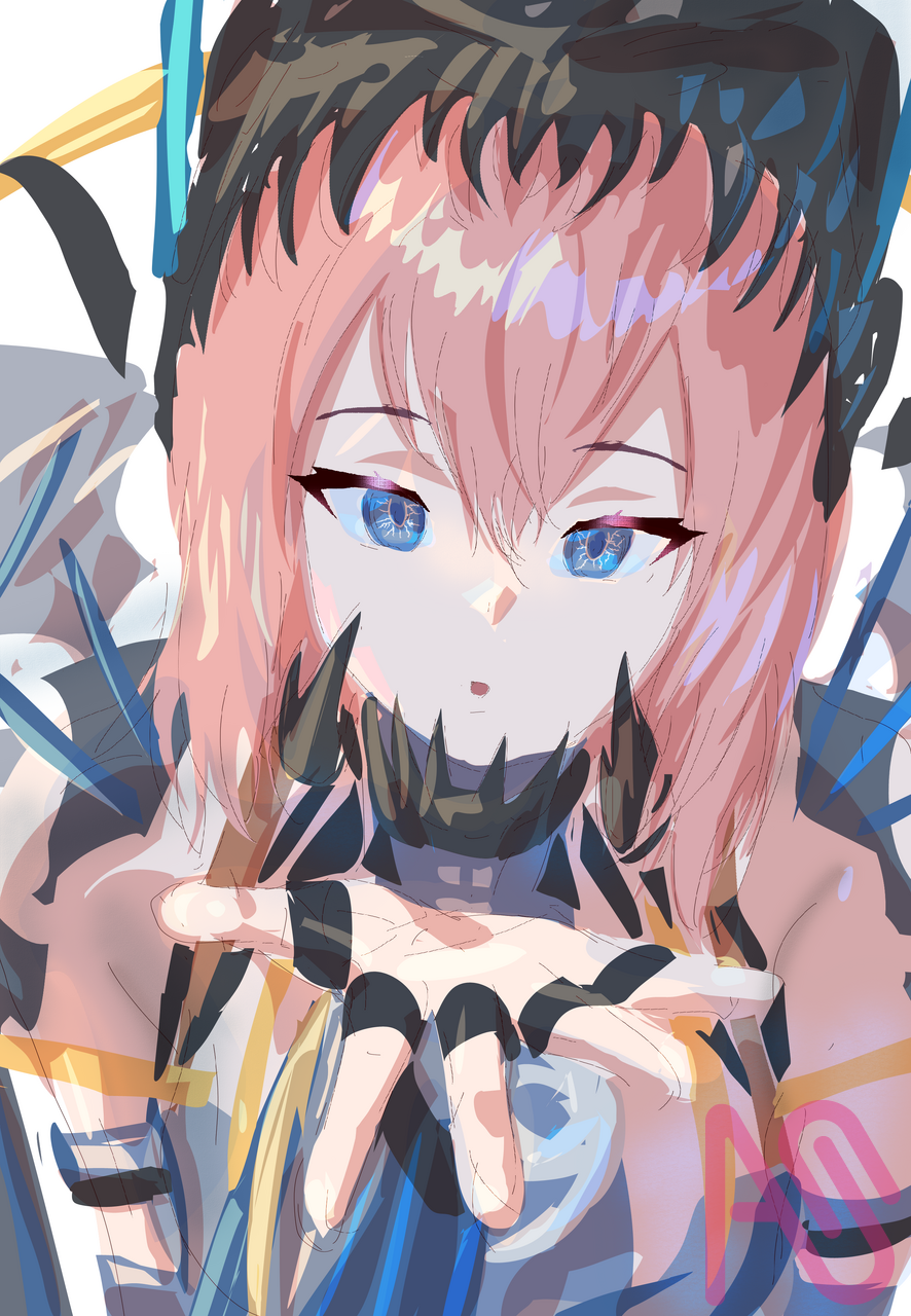 すまん、キスをさせて / Excuse me, let me kiss you. Illust of One Million Comics fantasy kiss 天野_優奈 Yuna_Amano girl illustration original oc ilustration indie